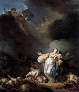 Anicet-Charles-Gabriel Lemonnier, Apollo and Diana Attacking Niobe and her Children